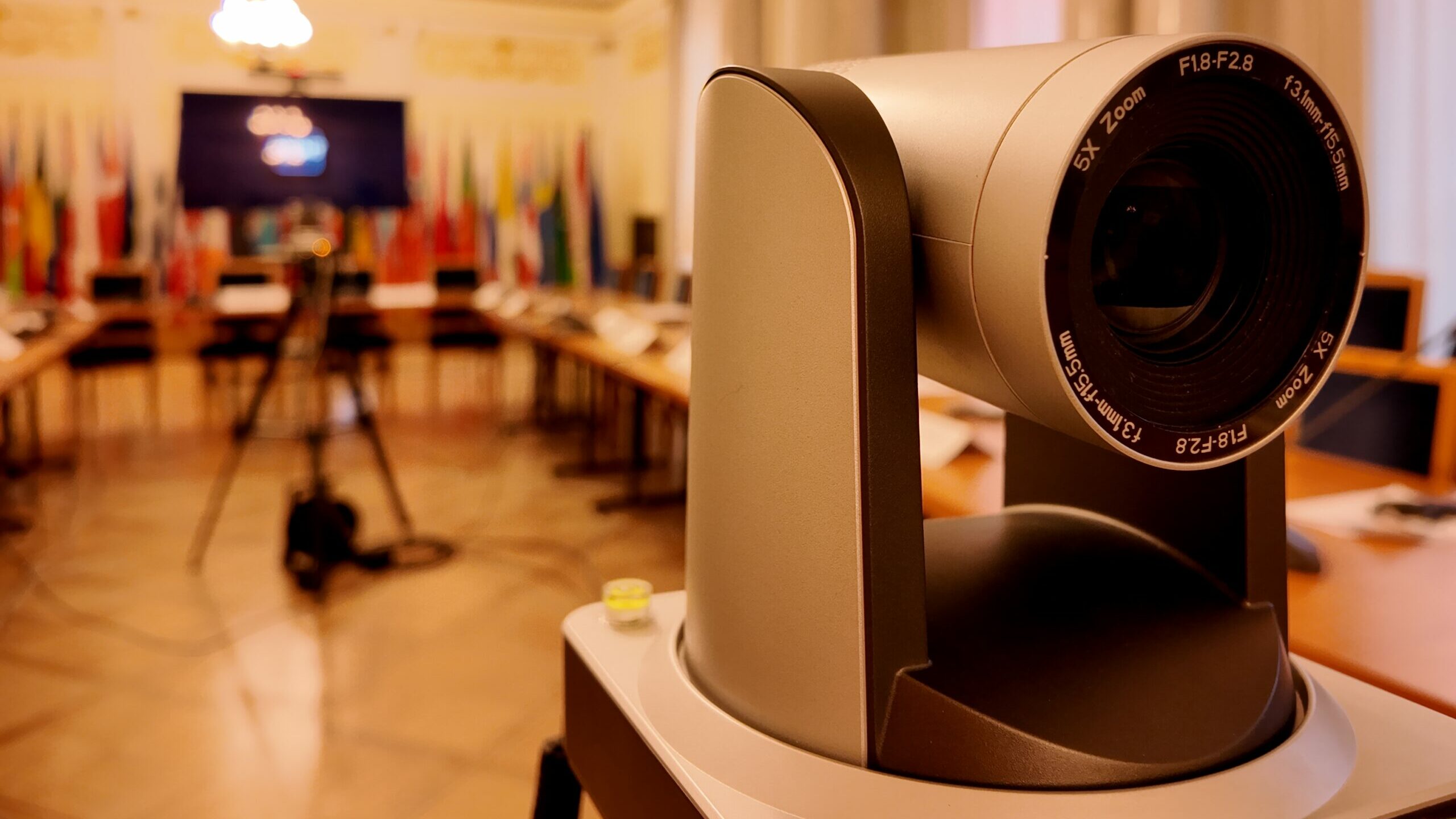 Kamery PTZ — rejestracja wydarzenia i live view na ekranie LED